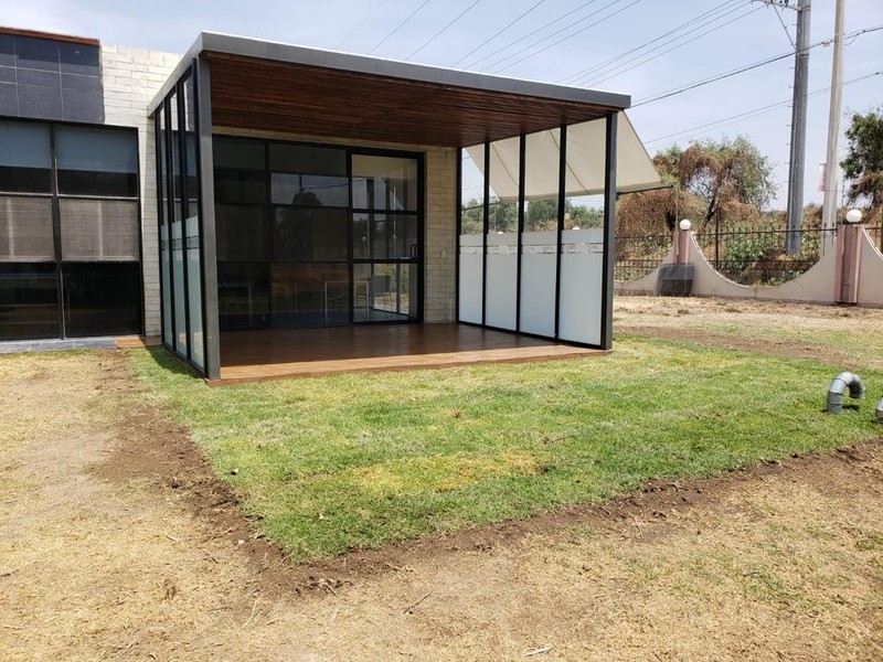 Terraza de directivos construida para POSCO Puebla